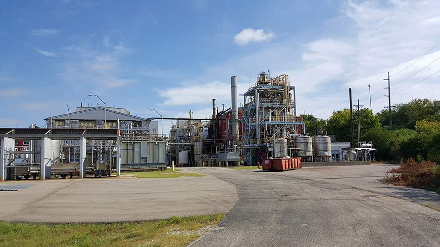  Pmc Specialties group industrial development of processes using alkylation, amidation, chlorination, diazotization, esterification, hydrogenation, nitration, oxidation and sulfonation technologies facility